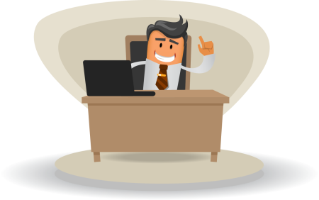 Руководитель мультяшный