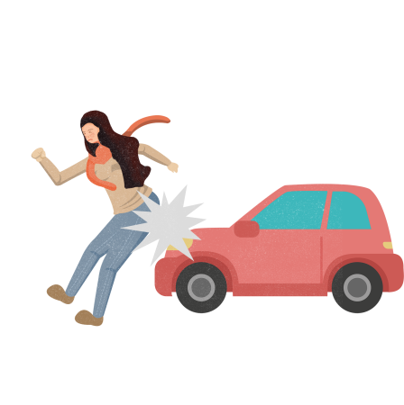 Автомобильная авария клипарт