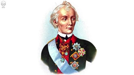 Суворов Александр Васильевич черно белый