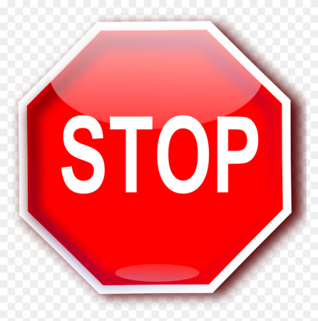 Знак stop