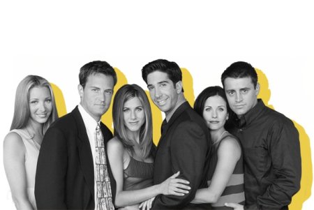 Сериал друзья на прозрачном фоне