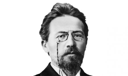 Антон Павлович Чехов на прозрачном фоне