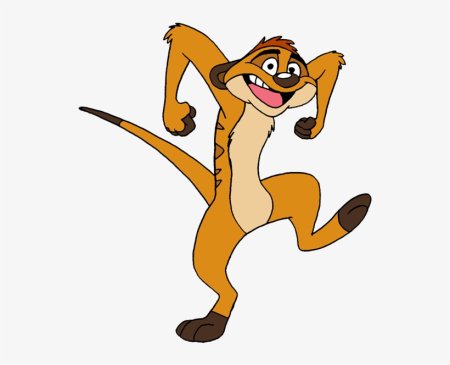 Герои мультфильма Король Лев Тимон