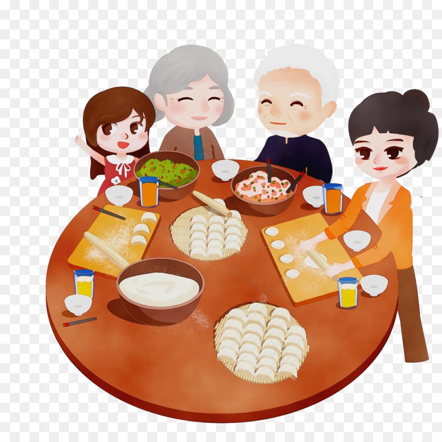 Рисунок семейные традиции на столе