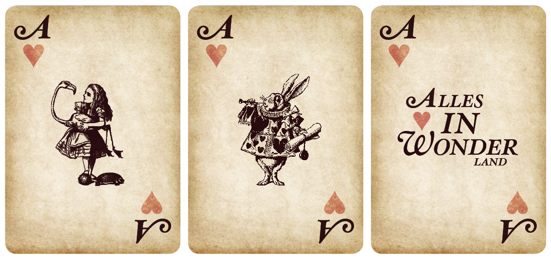 Как играть в карты с алисой. Alice in Wonderland игральные карты. Карты в стиле Алиса в стране чудес. Алиса в стране чудес карточки. Игральные карты из Алисы в стране чудес.