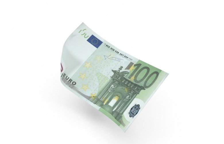 T me blank banknotes. Евро. Банкноты евро. СТО евро. Евро 100 купюра на белом фоне.
