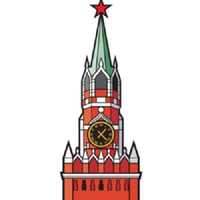 Куранты Спасская башня вектор