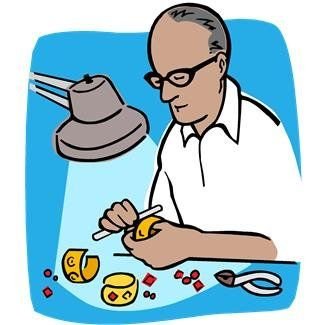 Ювелирные изделия на прозрачном фоне