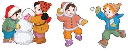 Отрисовки игра в снежки