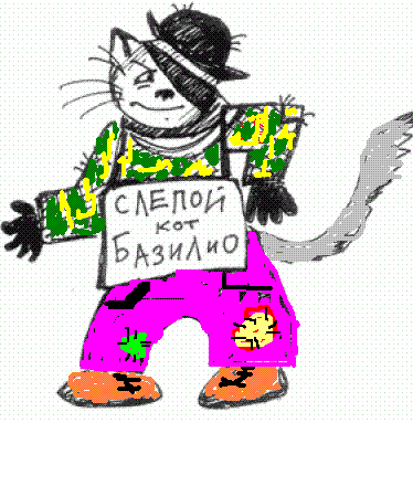 Кот Базилио персонаж