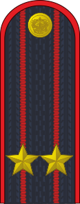 Погоны ДПС 2 звезды