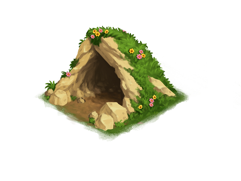 Пещера для детей. Заячья берлога