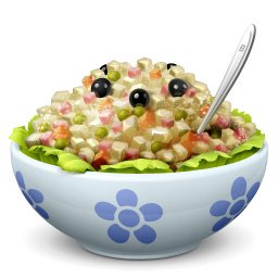 Оливье мультяшное