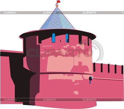 Нижегородский Кремль вектор