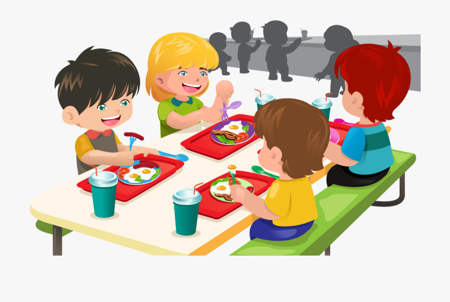 Школьная столовая мультяшная. Обед в школе. Столовая в школе. Дети обедают в школе.