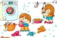 Фон мамины помощники для детей