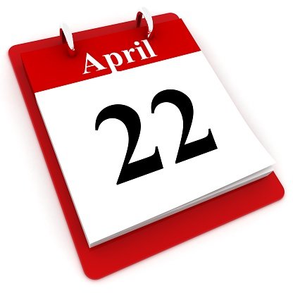 Календарь апрель 22