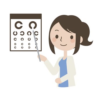 Окулист рисунок для детей