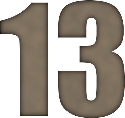 Число 13 фото