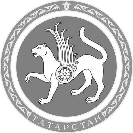 Герб Татарстана чб