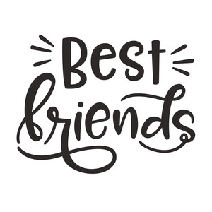 Friends надпись красивая