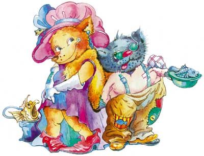 Кот Базилио из сказки Буратино