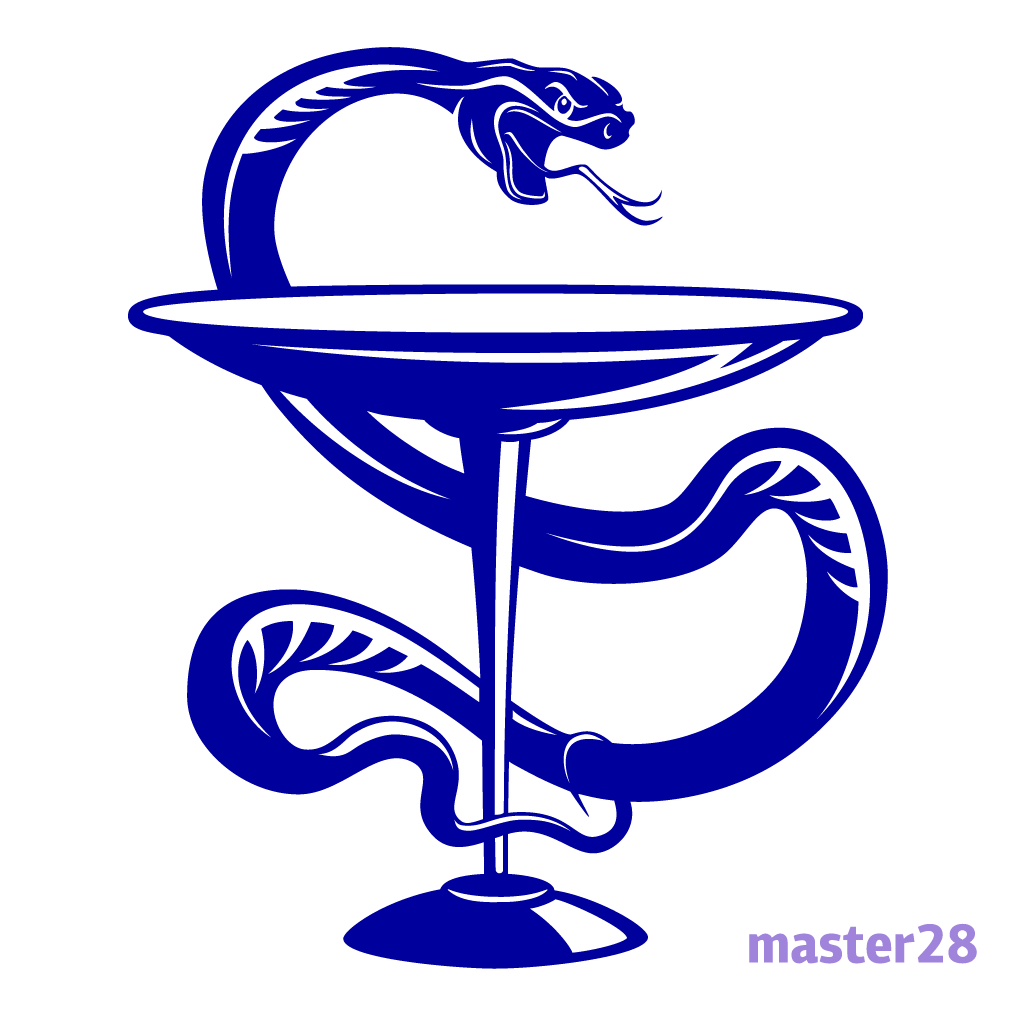 Чаша Асклепия. Медицинский знак. Медицинская чаша со змеей. Медицинский символ змея и чаша.