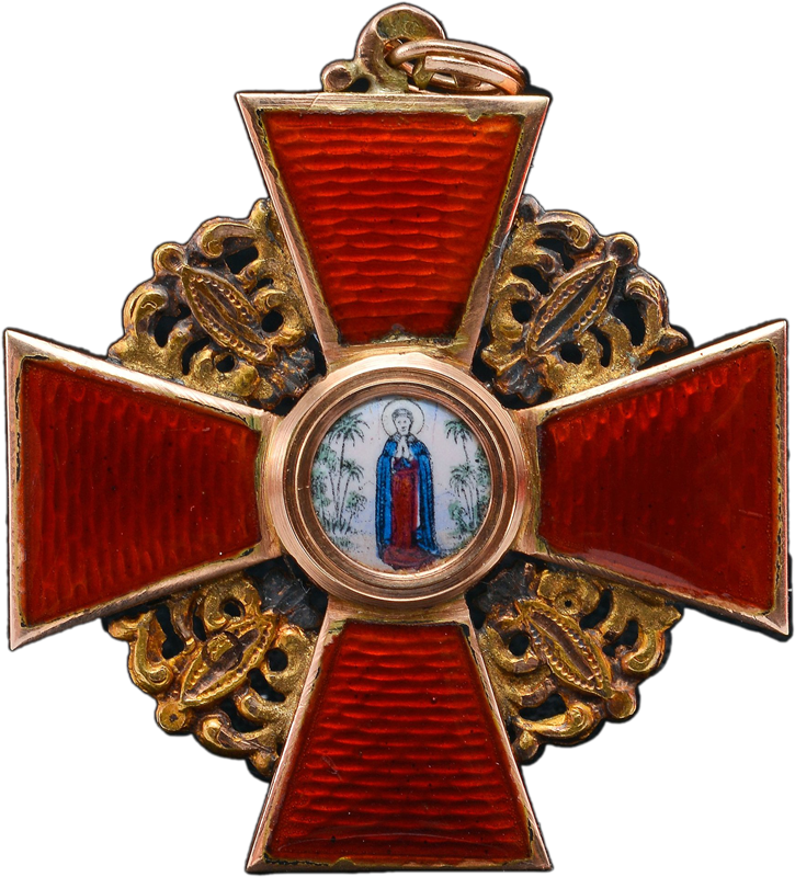 Орден Святой Анны 3 степени. Орден Святой Анны Суворова. Орден св. Анны 4-й степени.