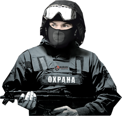 Каска для частного охранника