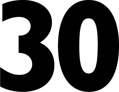 Цифра 30