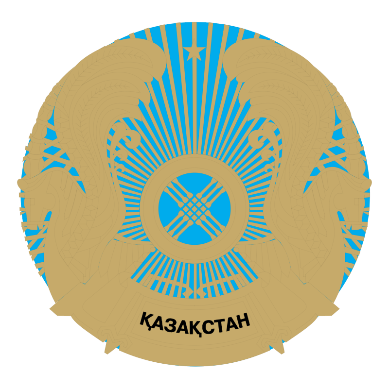 Старый герб казахстана. Герб Казахстана. Логотип герба РК. Герб РК вектор.