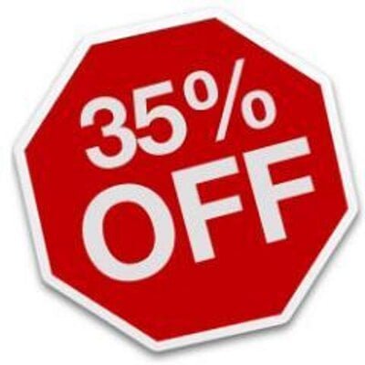 Скидки до 35%