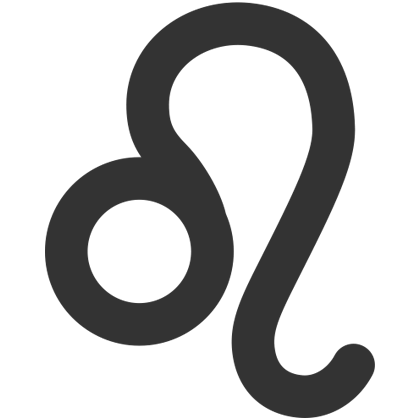 Лев знак зодиака вектор