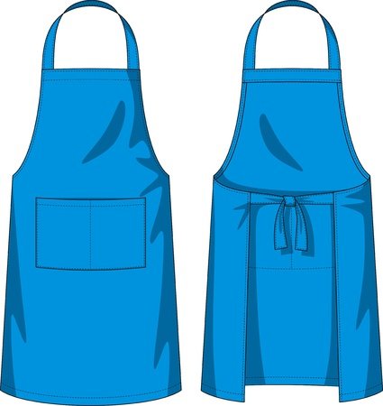 Эскиз фартука продавца