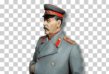 Сталин без фона для фотошопа