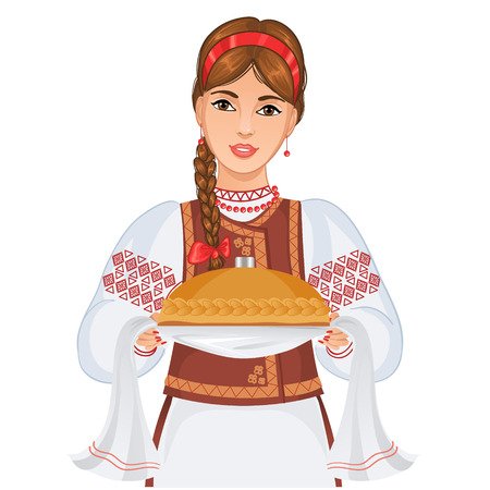 Казачка вектор