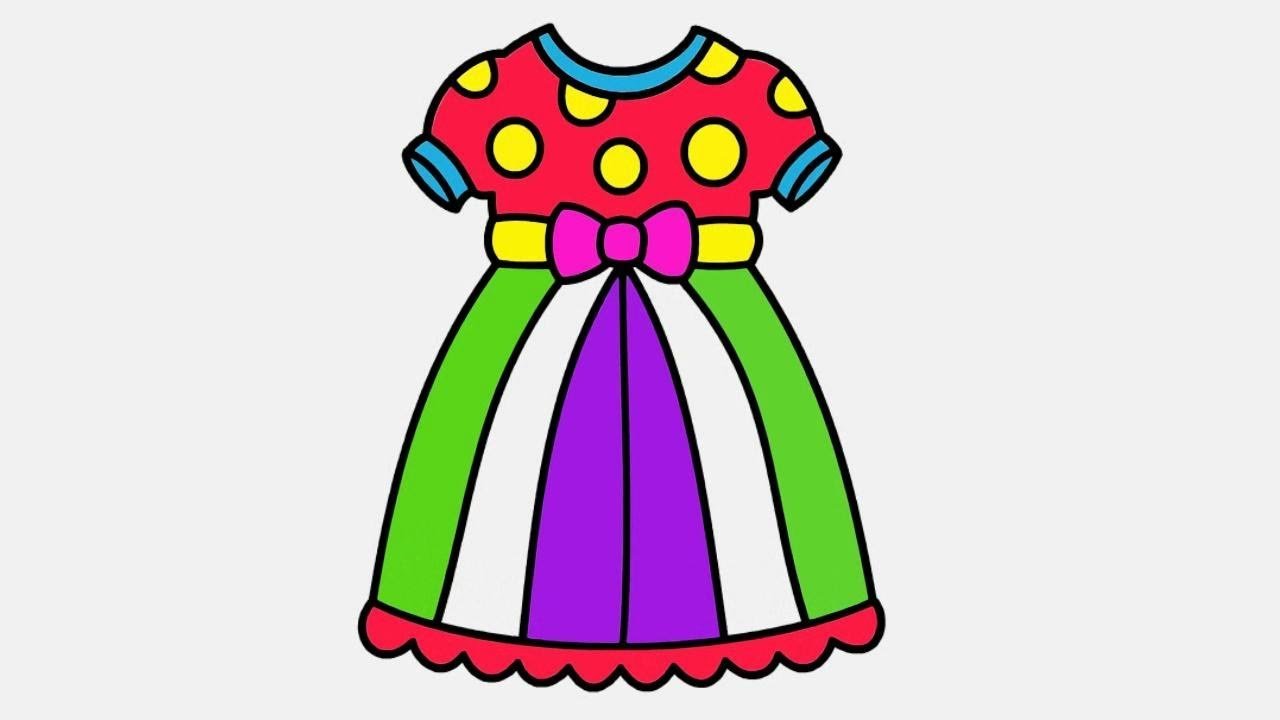 Разноцветное Платье Для Детей