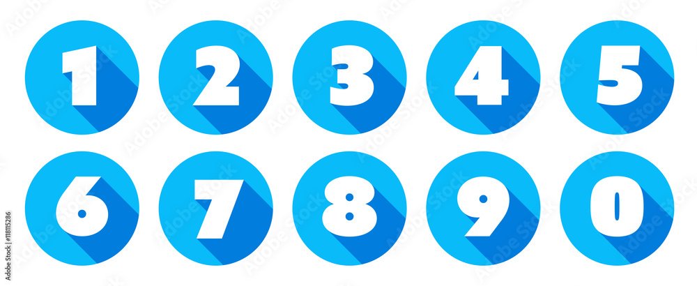 8.7 6. Цифры в синих кружочках. Цифра 1 в круге. Иконки цифры. Значки цифры в кружках.