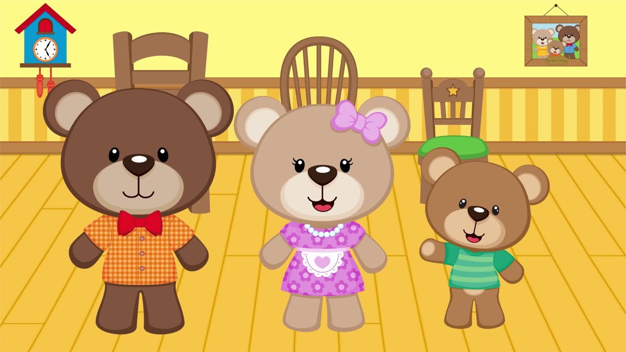 Три медведя представляют. Маша и три медведя. Три медведя для детей. Три медведя иллюстрации. Три медведя картинки.