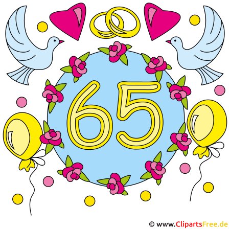 Годовщина свадьбы 65 лет