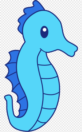 Seahorse на белом фоне