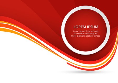 Красный фон для визитки
