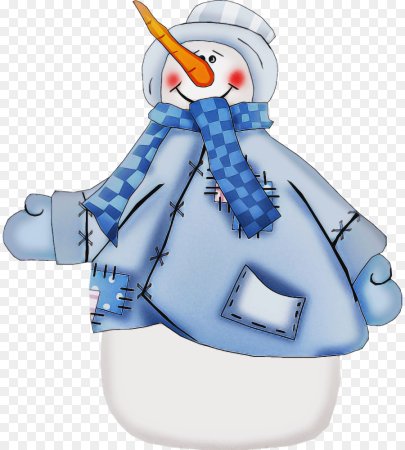 Отрисовки Снеговик