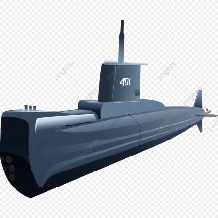 Подводная лодка клипарт