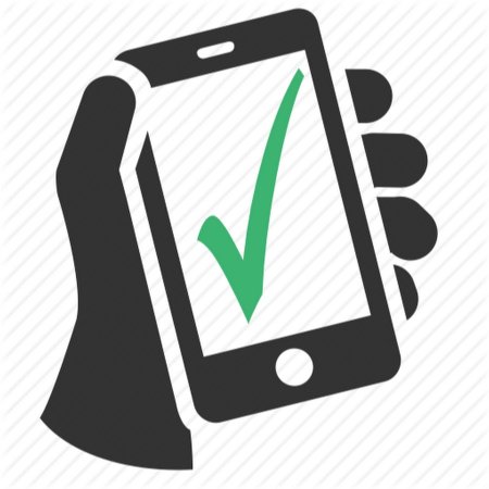 Смартфон пиктограмма