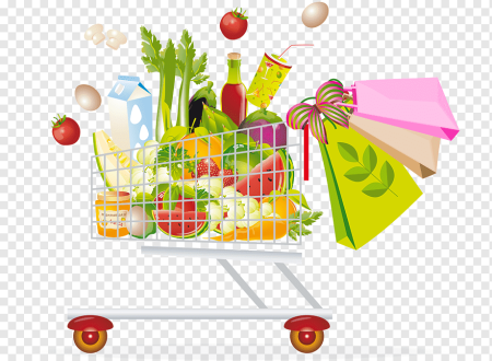 Корзинка с продуктами