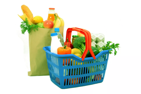Корзина с продуктами