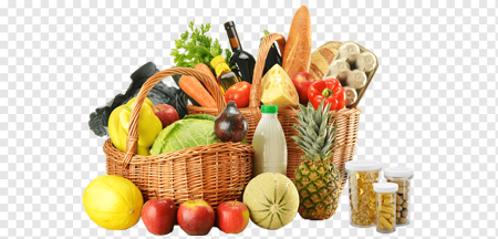 Корзина с продуктами
