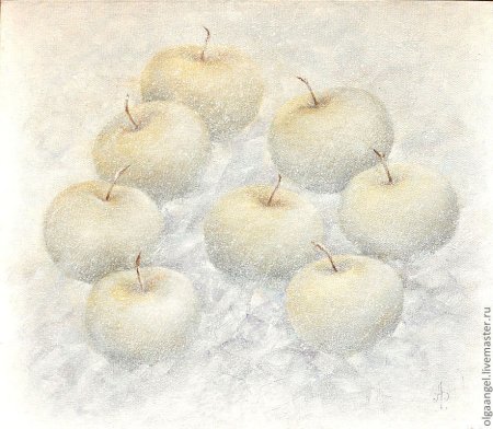 Яблоки на снегу клипарт (47 фото)