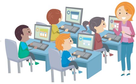 Ученик и компьютер